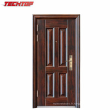 Conception de porte de sécurité simple en acier extérieur de TPS-022 Chine